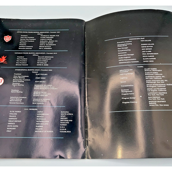 Campbell's Soups 1991 Tour Of World Figure Skating Champions Program Magazine - Picture 9 of 9